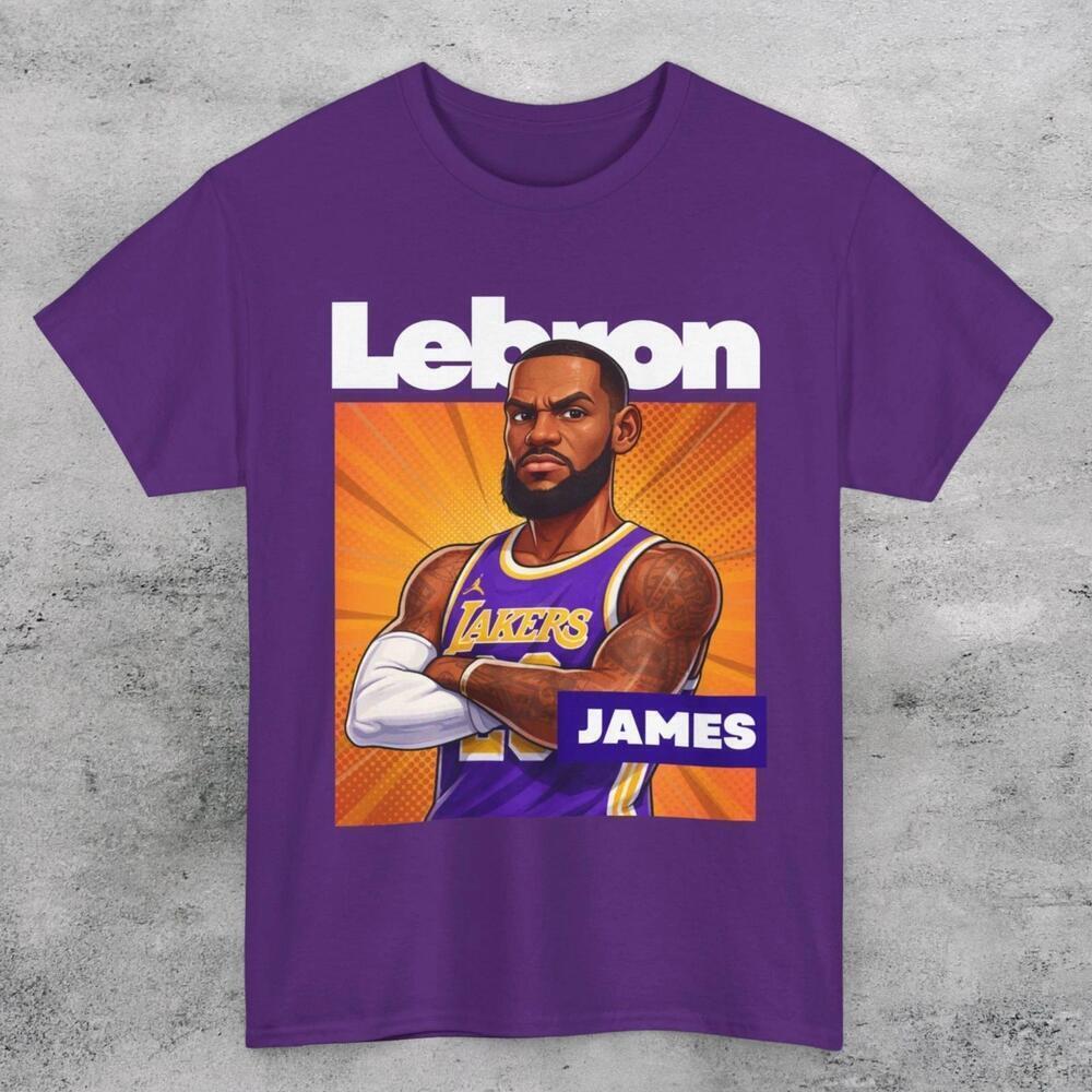 Lebron James Lakers Basketball Fan Graphic Unisex T-Shirt